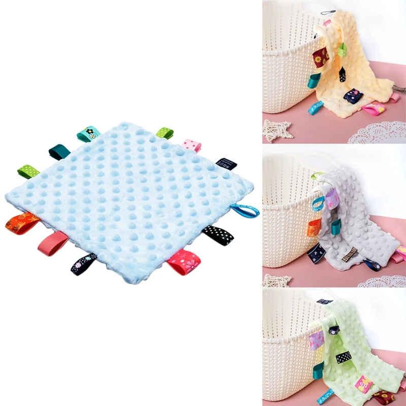 Insular Baby Bean Label комфортное полотенце Soothe Appease однотонное Хлопковое одеяло для сна