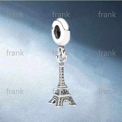 

791082-Eiffel-Tower-Paris-Hanging-Silver-Charm