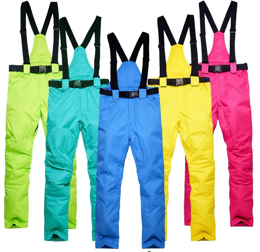 Водонепроницаемые теплые лыжные брюки зима 2020 для катания на лыжах сноуборде