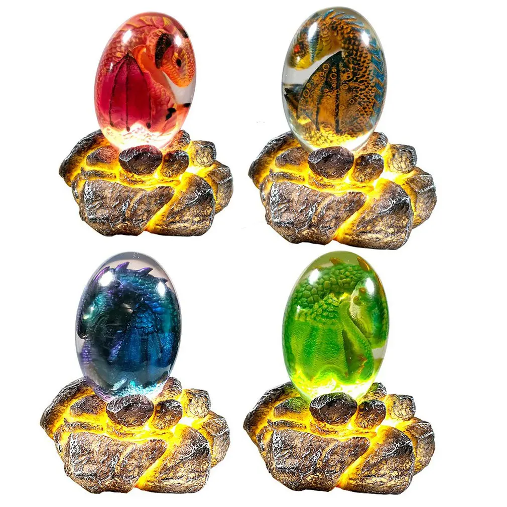 Huevo de drag&oacute;n de Lava, bonito y personalizado, elaborado, port&aacute;til, regalo de vacaciones, recuerdo, mano de obra fina-1