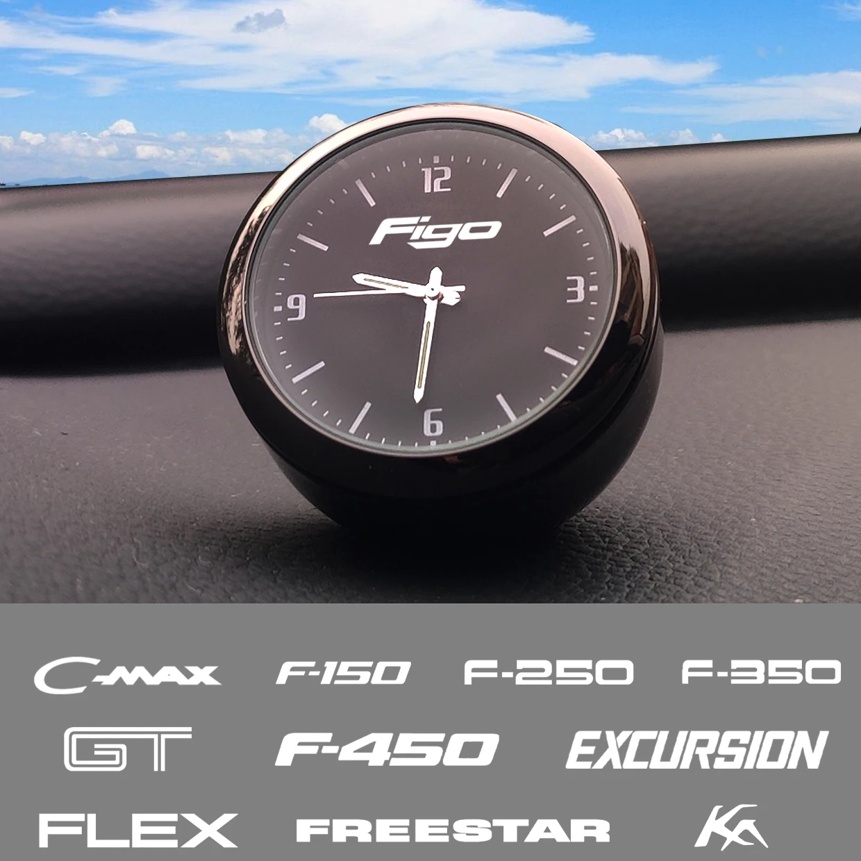 Часы для украшения автомобиля модифицированные электронные кварцевые часы