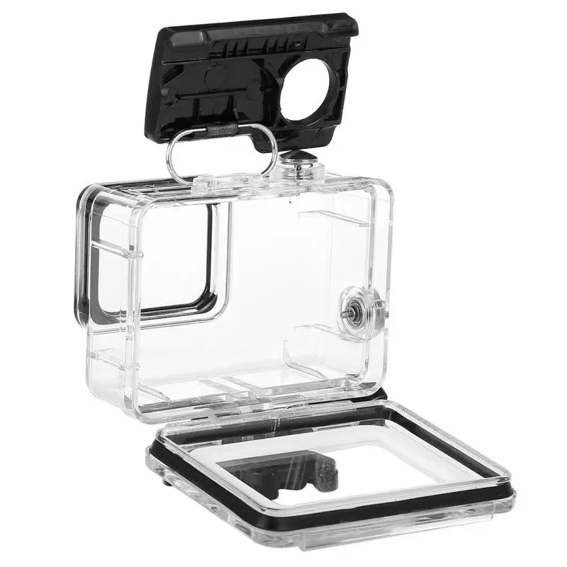 45 м подводный водонепроницаемый чехол для GoPro Hero 6 5 7 черный Дайвинг Защитный