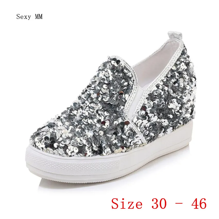 Сезон лето Зима Женские лоферы визуально увеличивающие рост Обувь на плоской