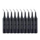 Наконечник паяльника 10 шт.лот 900M-T-IS, сварочная головка для паяльной станции Hakko 936 937, Сменные аксессуары