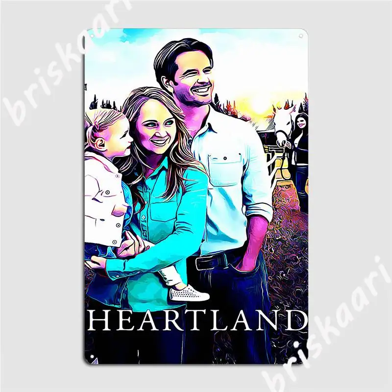 

Heartland A Metal Sign Plaques Party Wall Cave Printing Tin Sign Poster