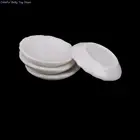 4 шт., 1:12, белая круглая тарелка, посуда, посуда, кукольный домик, мебель, миниатюры, кухонная игрушка, подарок для детей