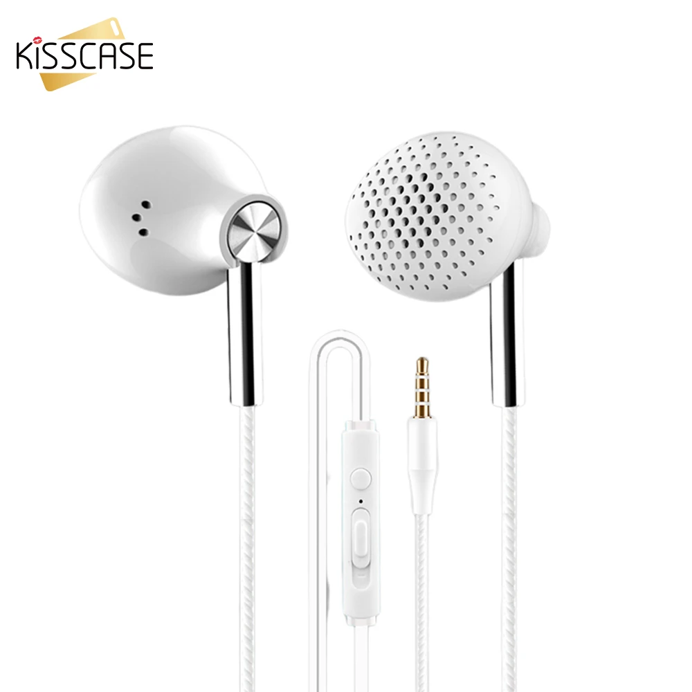 KISSCASE 3 5 мм 6D стерео бас наушники с микрофоном Проводная игровая гарнитура для