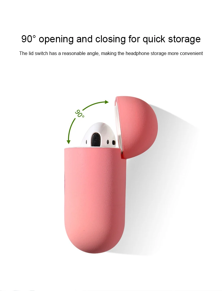 Чехол для наушников Bluetooth беспроводной чехол для наушников AirPods защитный чехол Аксессуары для кожи для Apple Airpods зарядная коробка