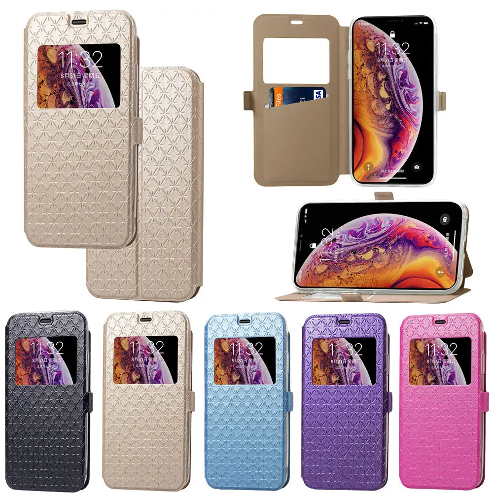 Чехол книжка из искусственной кожи с алмазным узором чехол для телефона Apple iPhone 6S