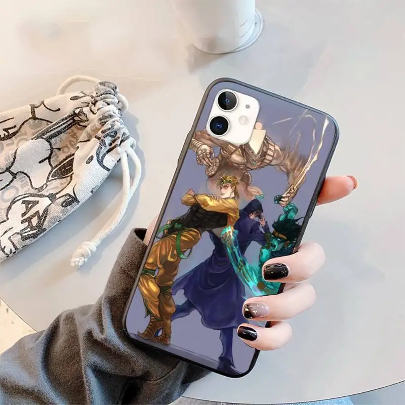 

Anime JoJo's Bizarre Adventure JoJo Phone Case for iPhone 11 12 mini pro XS MAX 8 7 6 6S Plus X 5S SE 2020 XR