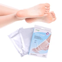 2pcsbox foot mask moisturizing milk foot film exfoliation white remove dead skin mask foot care tool foot membrane socks