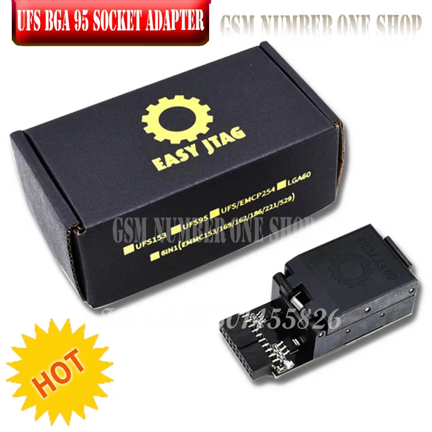 The Newest Easy-JTAG plus box+Easyjtag UFS BGA 95 socket+ JTAG easy 153 socket Adaptor | Мобильные телефоны и аксессуары