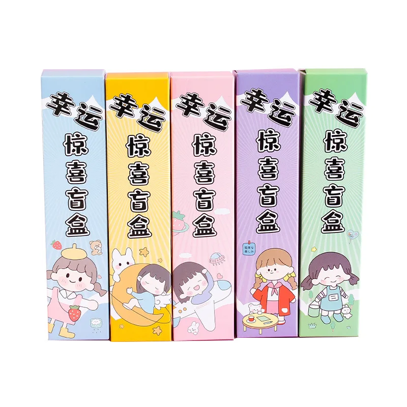 

Lucky Blind Box Kawaii Pen Cute Decompression Toy Cartoon Dolls Children's Toy Decompression Pen Students Gift Y317