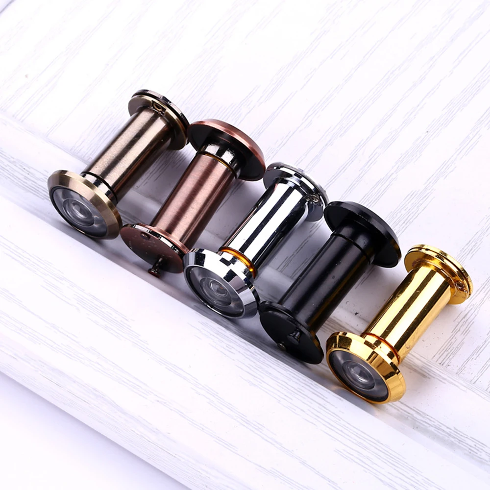 Новый дверной зритель 220 градусов 16 мм Сплав Темпер Регулируемая домашняя камера