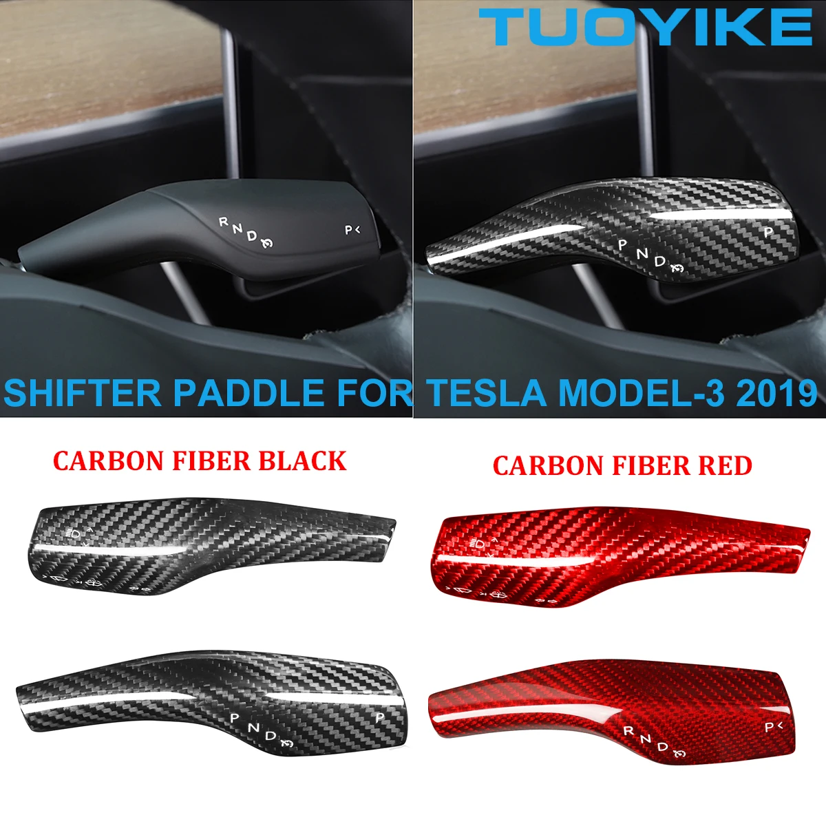 Автомобильный Стайлинг, центральный переключатель рулевого колеса из углеродного волокна, вспомогательный удлинитель для TESLA MODEL-3 2019, черный, красный цвет Автомобильный Стайлинг, центральный переключатель рулевого колеса из углеродного волокна, вспомогательный удлинитель для TESLA MODEL-3 2019, черный, красный цвет