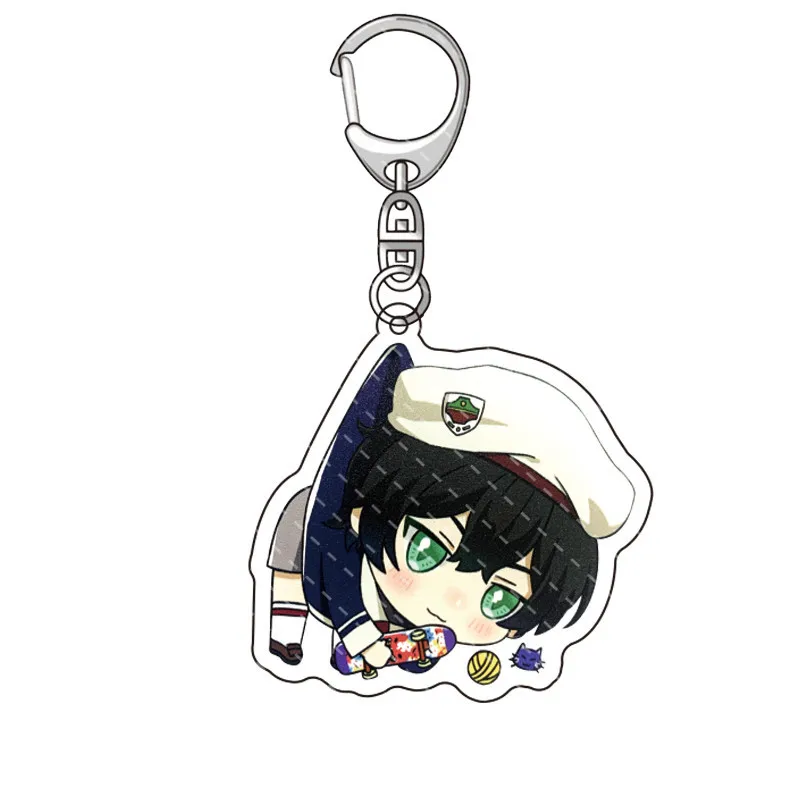 

New Acrylic Animation Keychains Sk Infinite Skateboard Hiki Wu Li Chi Langa Zhi Nian Real Also Key Rings 2021