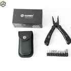 Складной ручной инструмент Ganzo для повседневного использования, нож G302B, резец с вольфрамовым сменным лезвием, Многофункциональные комбинированные плоскогубцы, многофункциональные плоскогубцы