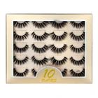 Ресницы YSDO 3D норковые густые длинные, 3510 пар