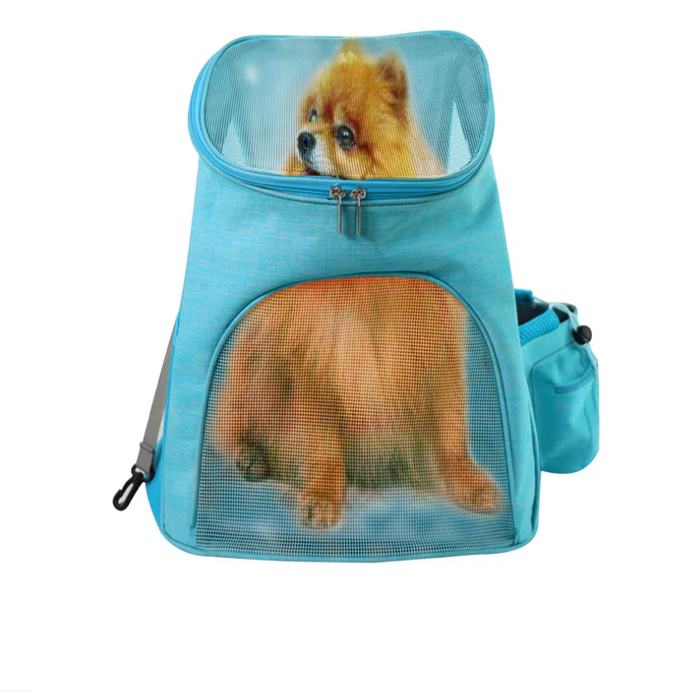 Дорожный рюкзак для домашних животных складная переноска кошек и собак сетчатая
