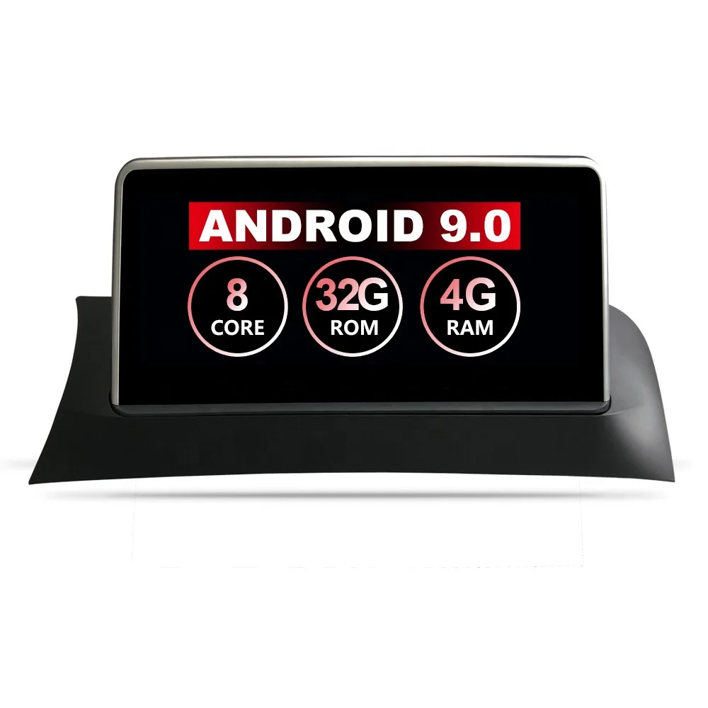 

YZG 10,25 "8-ядерный Android 9,0 Carplay, сенсорный телефон, мультимедийная радио-навигация, используемая для BMW X3 F25