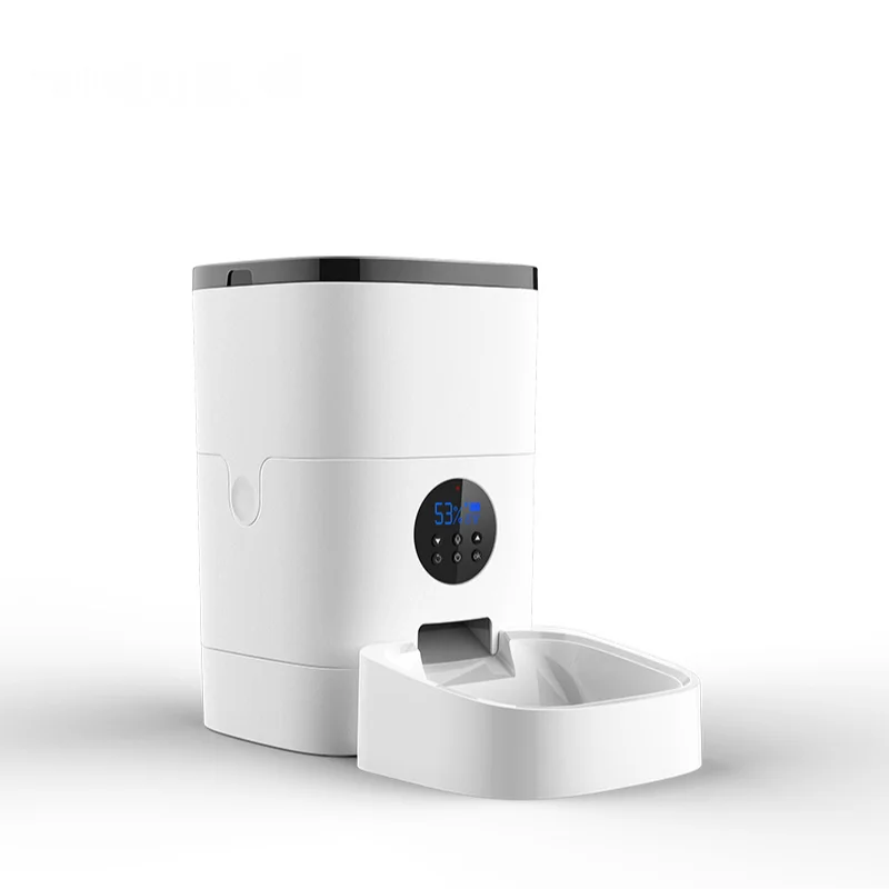 

MEOWS Automatic Intelligent Pet Bowl Feeder 4L Capacity Dogs Cats Food Storage Smart Wireless Wifi Camera With Manual Timing