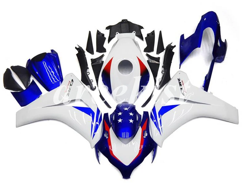 

Arcekist New ABS Plastic Motorcycle Whole Fairings Kit Fit for Honda CBR1000RR 2008 2009 2010 2011 08 09 10 11 blue white nice