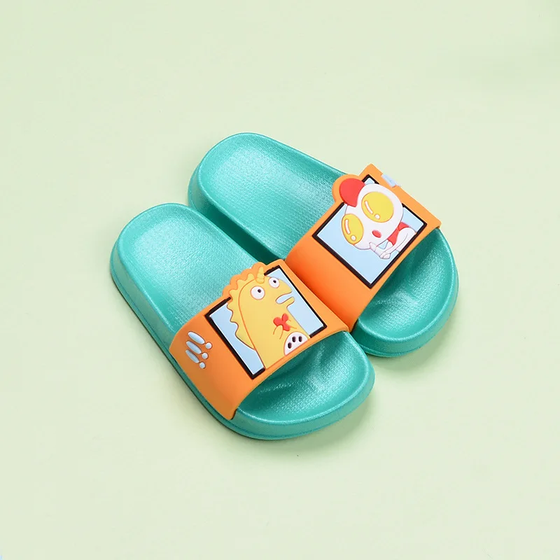 

2021 Summer Dinosaur Baby Sandals Home Children's Children's Children's Shoes Cartoon Indoor Home Baby Slippers