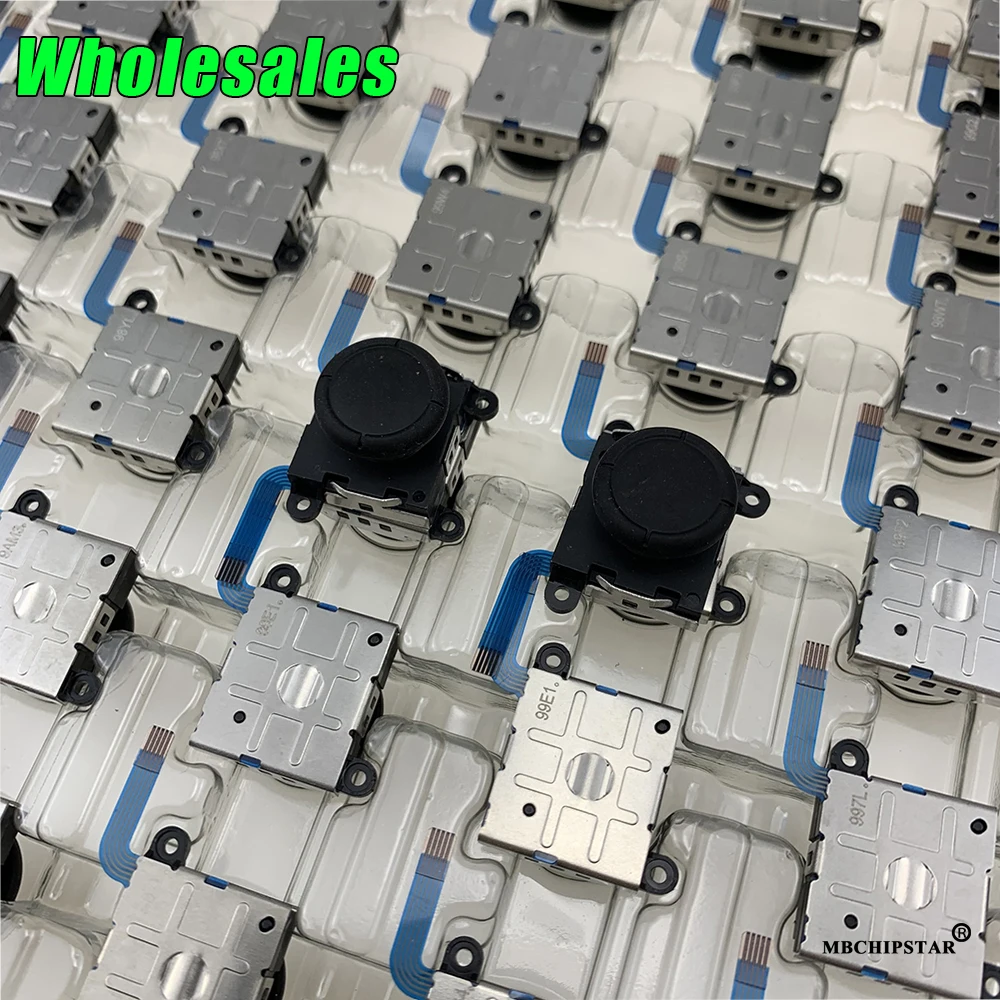 50 шт./лот 3D Аналоговый джойстик Стик рукоятка зажим Кнопка сменная часть для