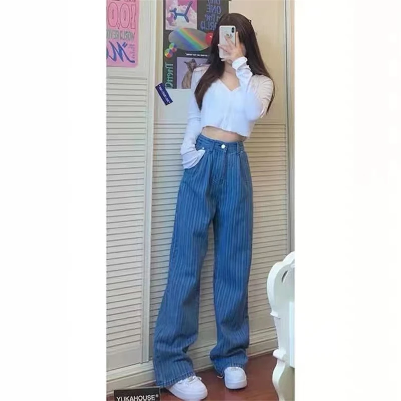 

Early Spring New Casual All-Match Sweet Salt Harbor Retro Western Style Top Loose Wide-Leg Pants Suit for Women