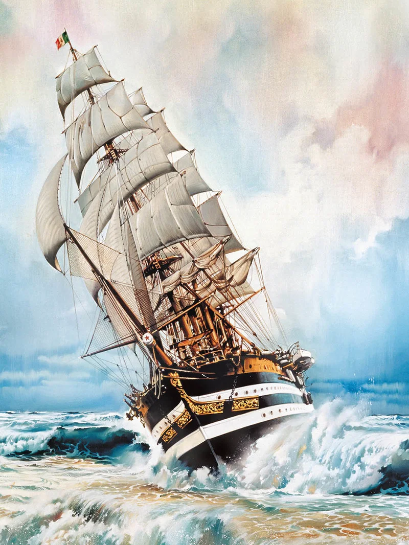 Алмазная мозаика 5D квадратная и круглая с вышивкой | Дом сад