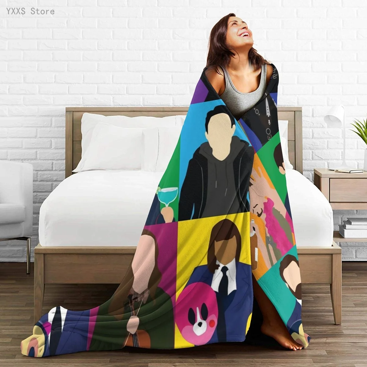 

Anime 3D printed Ultra-Soft Micro Fleece Blanket flannel throw Sherpa bedspread bedding sofa picnic fur soft blanket 300337793