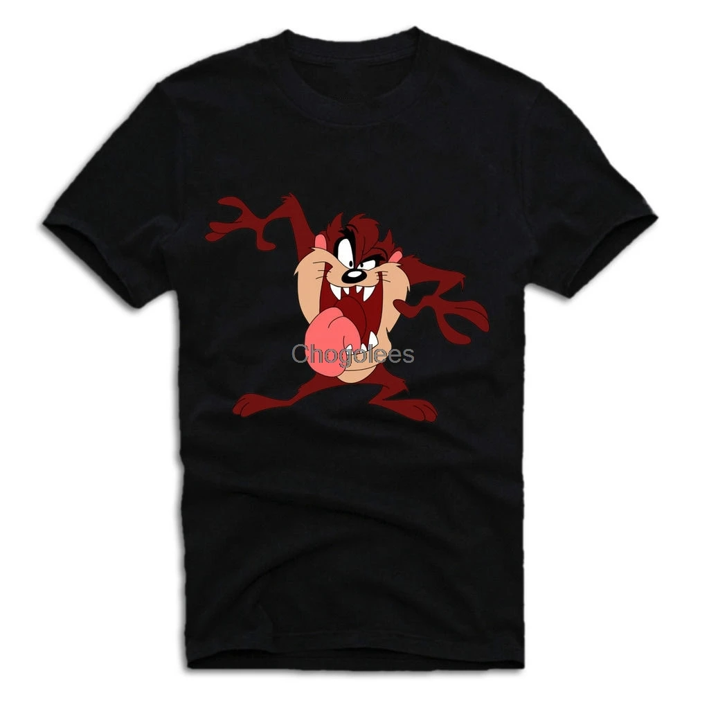 Tasmanian футболка дьявол Taz мультяшный Койот Looney Tunes |