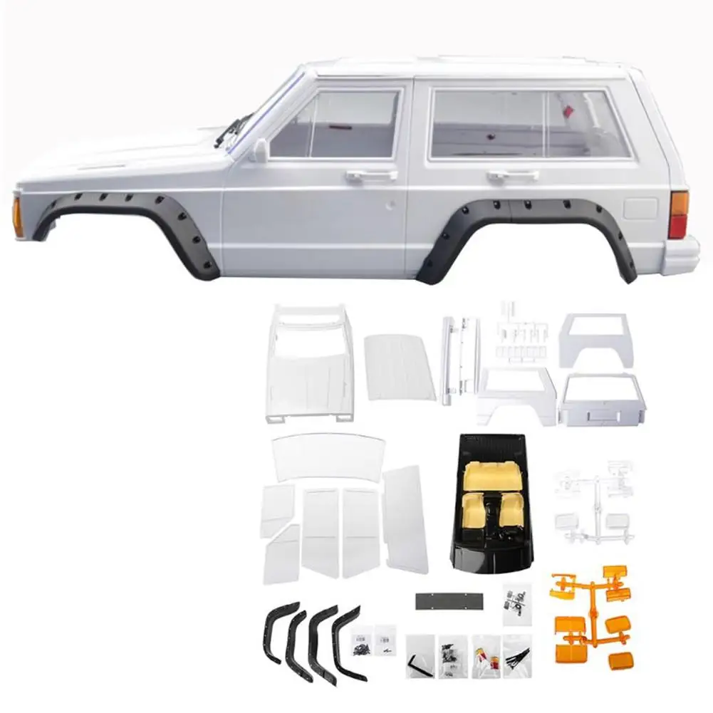 Комплект из жесткого пластикового корпуса 1:10 колесная база 275 мм JEEP Cherokee XJ