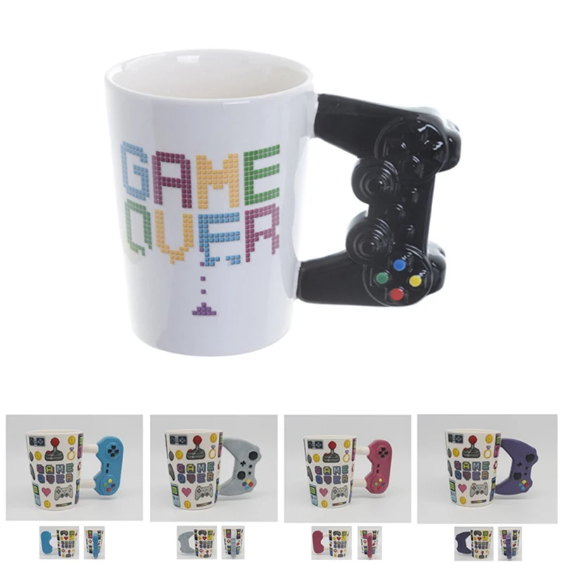 Кружка кофейная креативная с игровым контроллером кружка ручкой керамическая