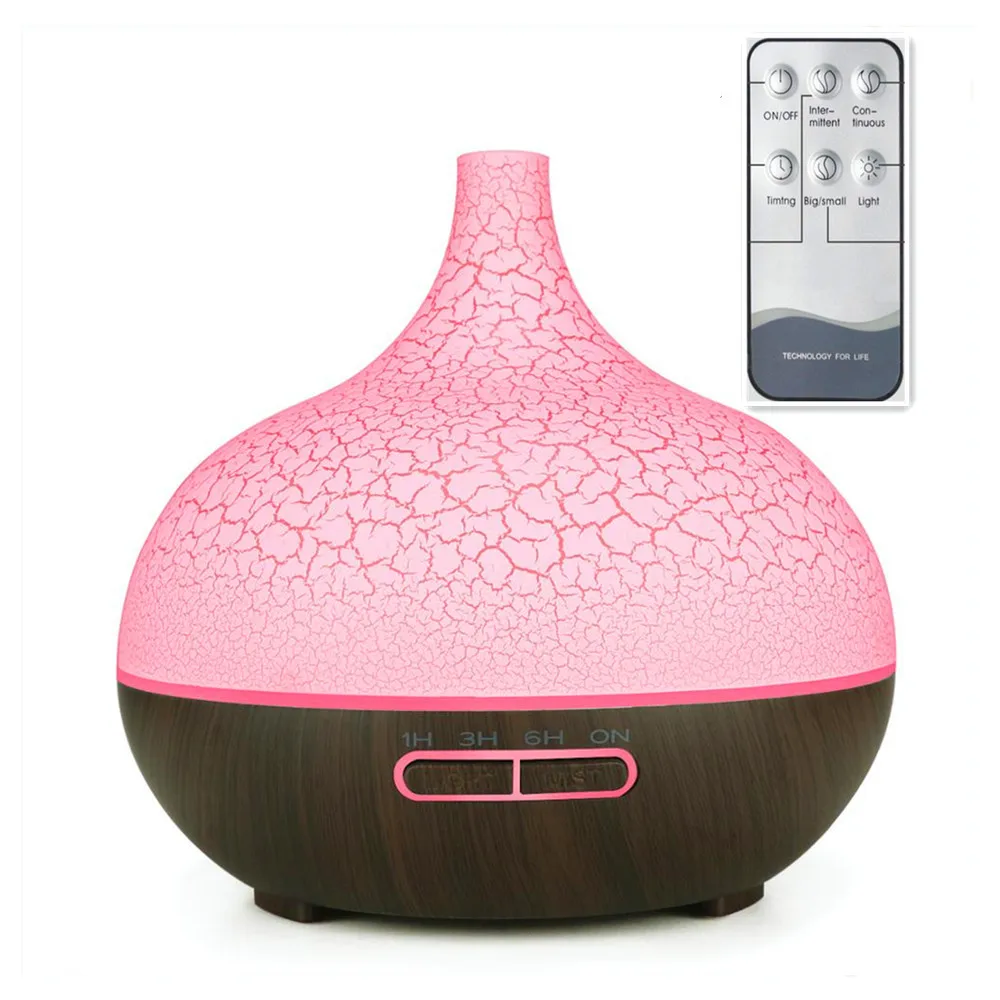 Ультразвуковой аромадиффузор увлажнитель воздуха с дистанционным управлением