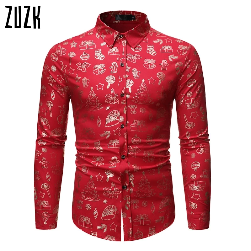 4 цвета красного Рождественский подарок печать горячего тиснения для мужчин с