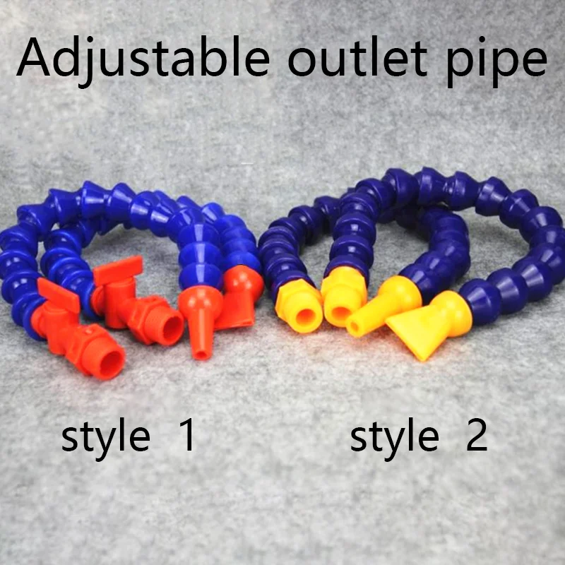 Новый гибкий масляный Хладагент шланг круглая насадка Пластик воды масло труб с