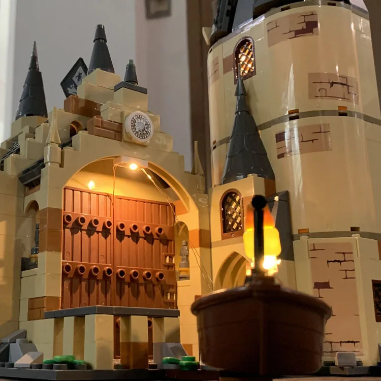 Светодиодный светильник Great Hall Harri для фильмов совместимый с 75954 16052 развивающие