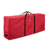 christmas tree storage bag portable handles waterproof reinforced rectangle storage bag