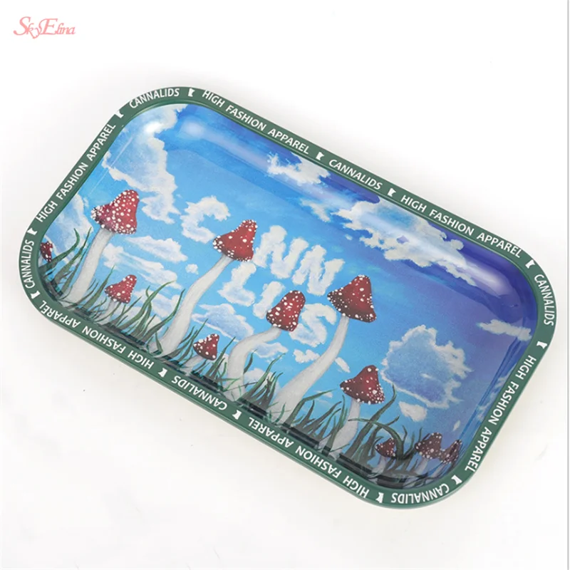 Металлический Лоток для табака и трав 18 х14 см | Дом сад