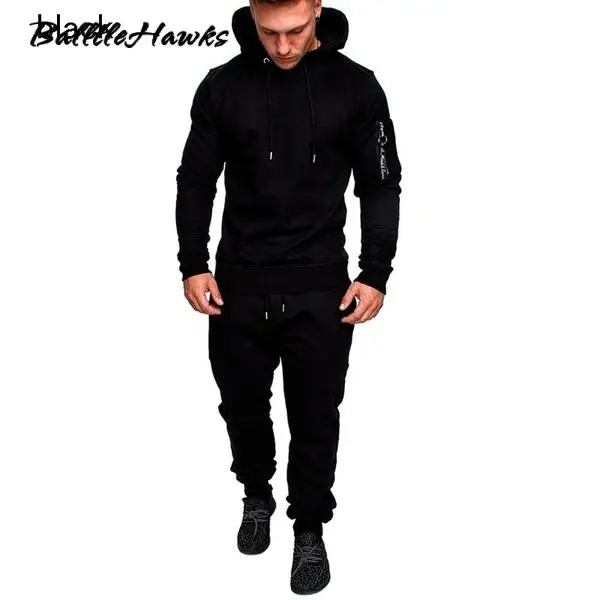 Костюм спортивный мужской Камуфляжный из 2 предметов кофта и штаны милитари худи