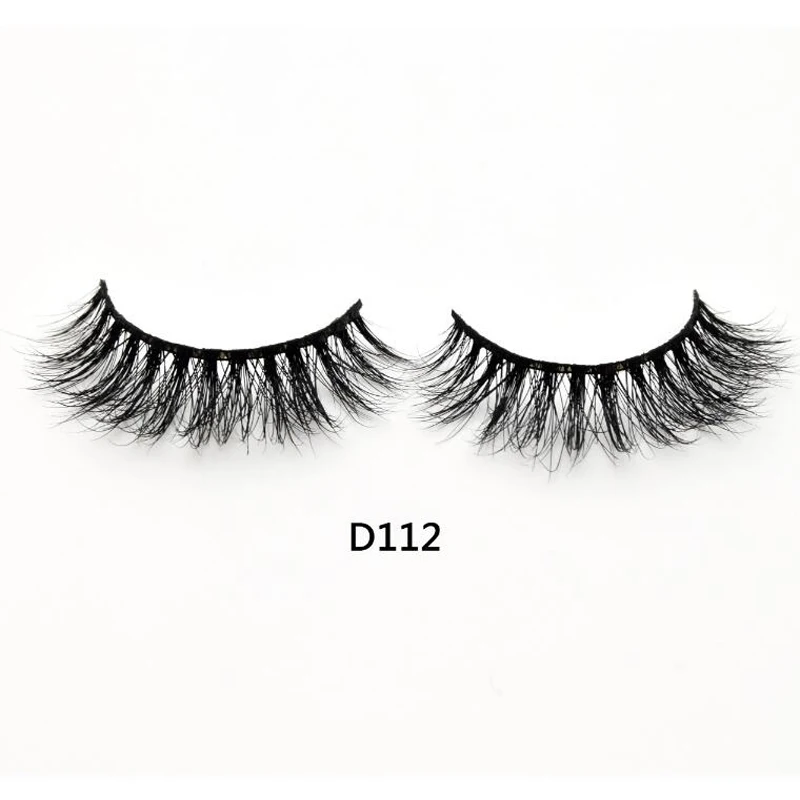 Натуральные 3D накладные ресницы для наращивания ресниц Полный Полосатый