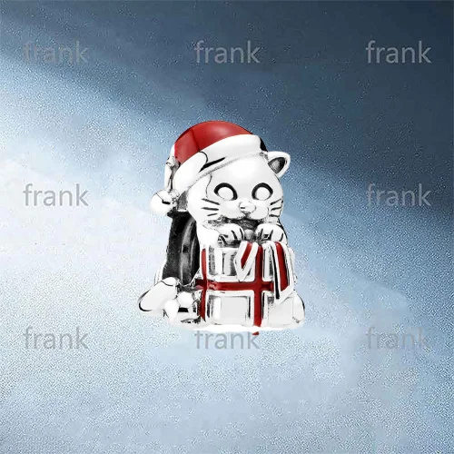 

792007EN39 Christmas Kitten Charm