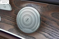 lapetus accessories for mercedes benz c class w205 2014 2020 car door speaker audio loudspeaker sound molding cover kit trim