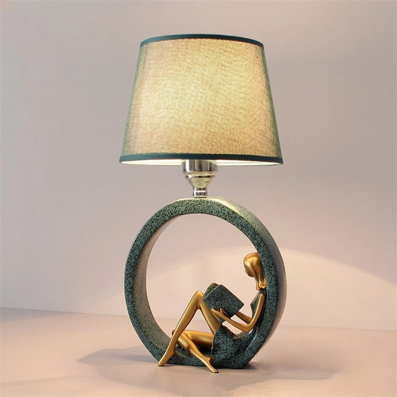 

Nordic Modern Table Lamp Bedroom Bedside Lamp Romantic Warm Dimmable Study Led Desk Lamp Simple Home Deco Llights Fixtures