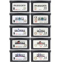 32 бит картриджа для видеоигр консоль карта Nintendo GBA Final Fantas серии EU/US Edition|Картриджи|
