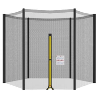 1 832 443 063 66m trampoline replacement net fence enclosure anti fall safety mesh netting jumping pad fitiness accessories