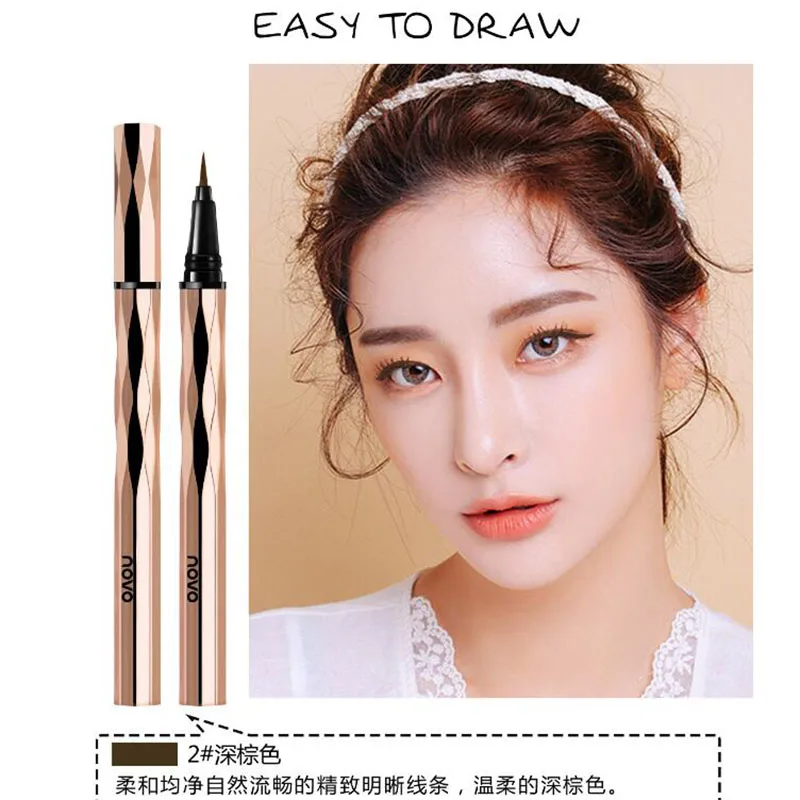 1 шт. водостойкая жидкая подводка для глаз без пятен|Тени век и подводки| |