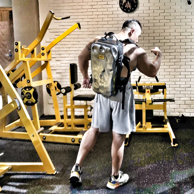 2021 мужской рюкзак с имитацией шипа стильный ins для путешествий сумка локомотива