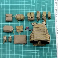 16 soldier flagset u s marsoc american lu te tactical vest chest bag full model fit 12 action figure body toys